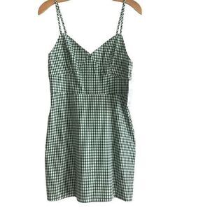 Hurley Sample‎ Piece Spaghetti Strap Checkered Dress Size Small